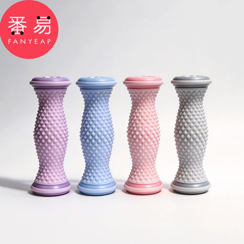 按摩器/筋膜滚轮/足底A1pn008-肌肉放松滚轮多功能脚板轴滚家用