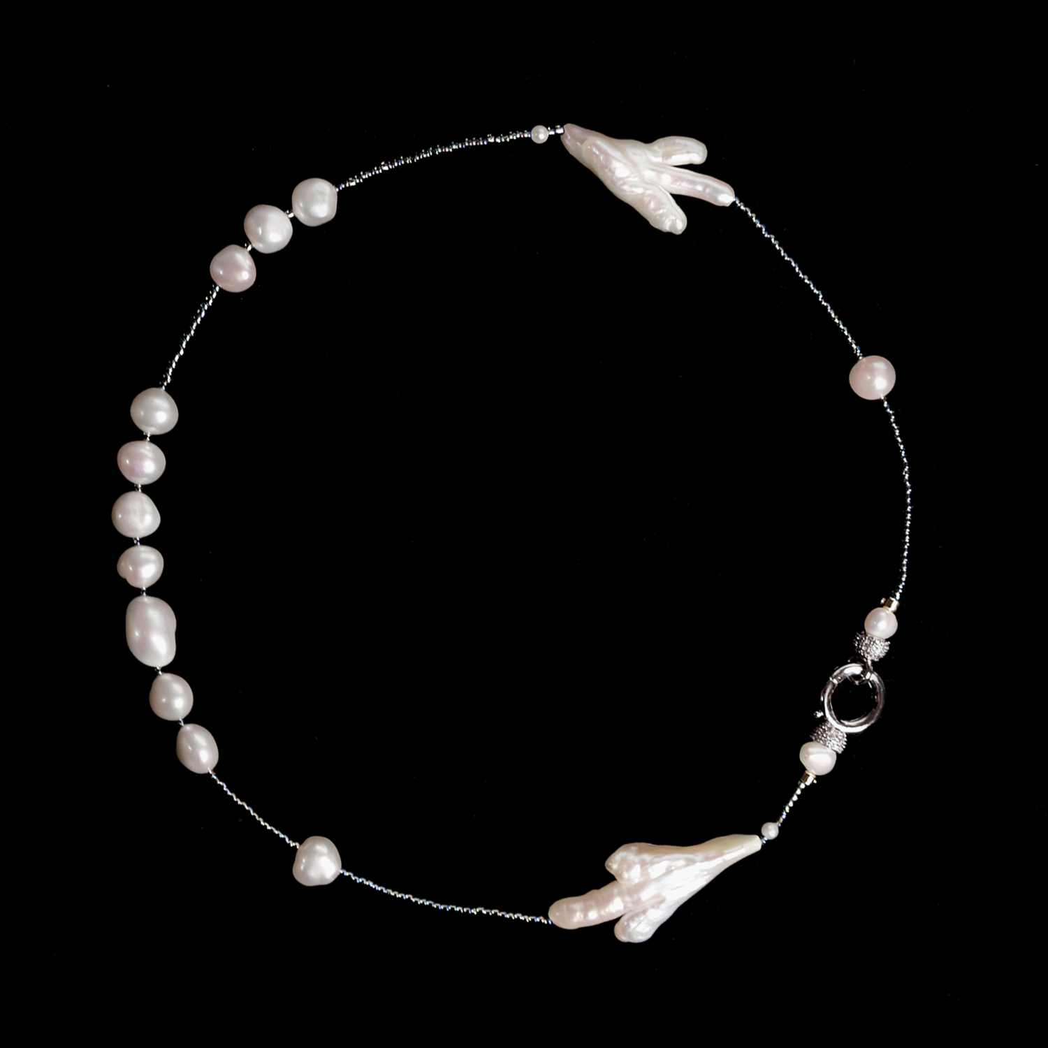 GNAPxPANG JEWELRY 胧月夜鬼手天然爪形珍珠巴洛克