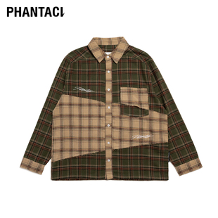 SHIRT复古格子衬衫 PLAID RULESS PHANTACi范特西2025秋冬PHORTY