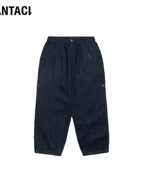 PHANTACi范特西 周杰伦潮牌 SLASH JEANS 新款夏季 休闲长裤子男