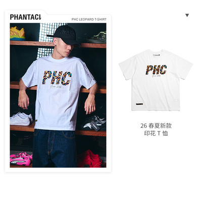 PHANTACI周杰伦潮牌男女同款T恤