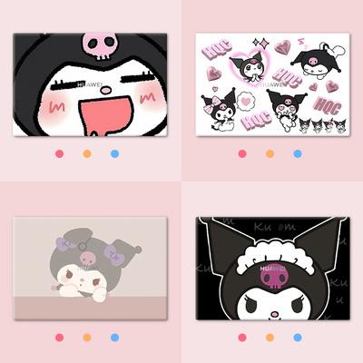 库洛米笔记本电脑贴纸华硕a豆14