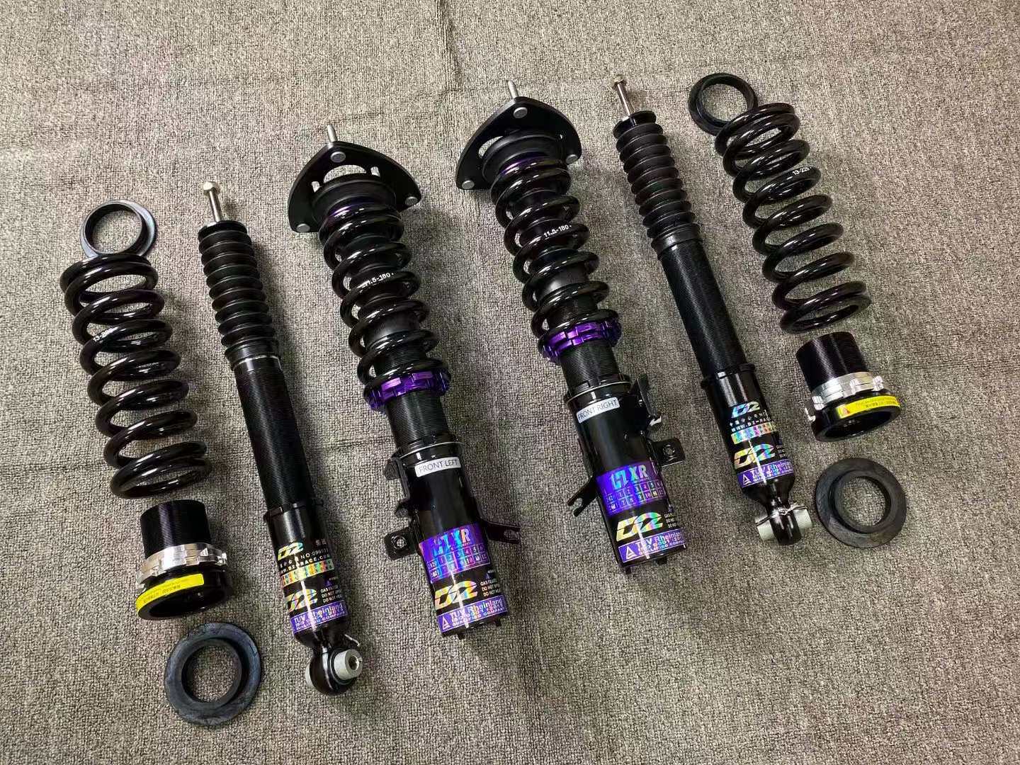台湾D2绞牙避震减震适用于6系 E24 F06 F12 G32 7系 E38 E66 改装