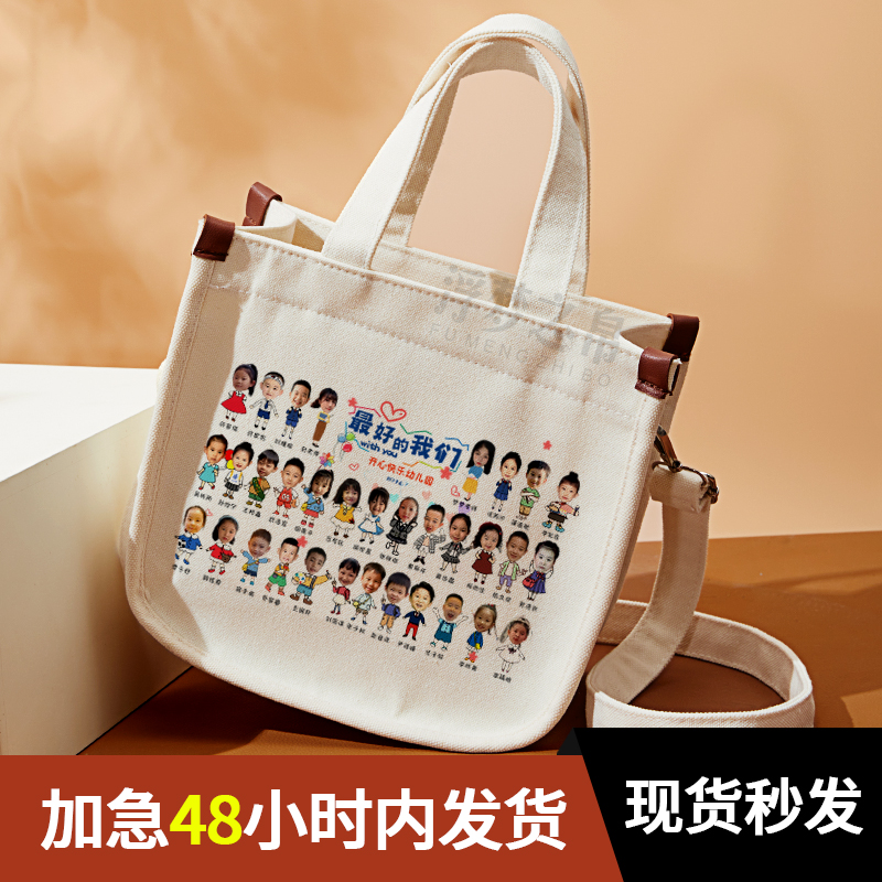 上海工厂一个起订来图定制帆布袋