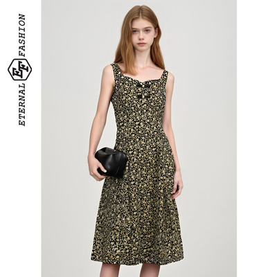 冬季新款收腰通勤约会中长裙