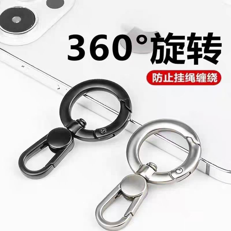 金属弹簧扣钥匙扣手机挂绳挂件结实耐用五金配件挂钩小环扣连接环图片