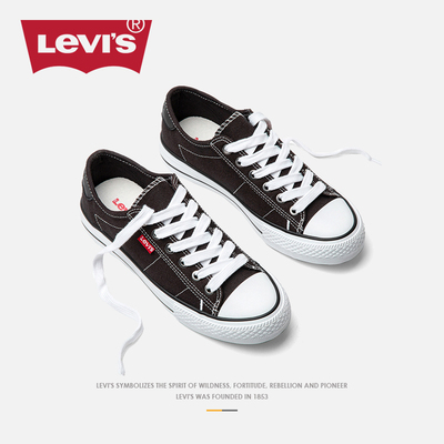 Levis 李维斯 情侣款低帮/高帮帆布鞋（34~45码）多色