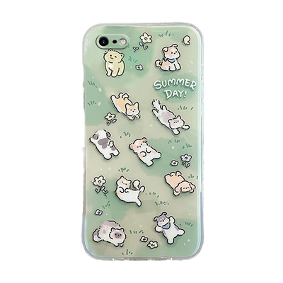 新款硅胶苹果猫咪可爱