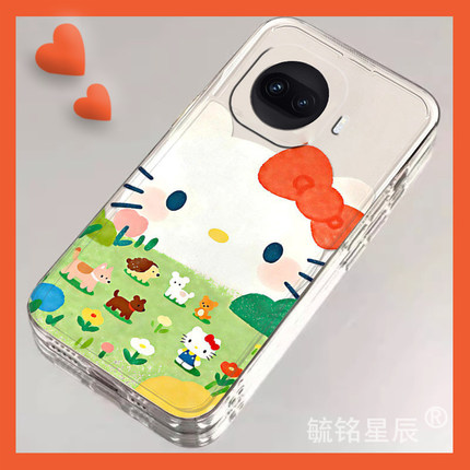 适用iqooz11turbo手机壳10turbopro+新款iqooz9十z10x草丛z8小猫x透明的z7软硅胶ins风z6超火z5高级感z3情侣