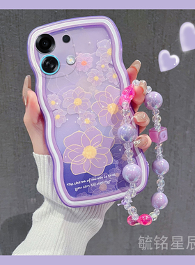 适用oppok13turbo手机壳k11新款k12s紫色k12郁金香k12x花朵k10pro网红k10x可爱k9s小众k7x高级感k5软硅胶透明