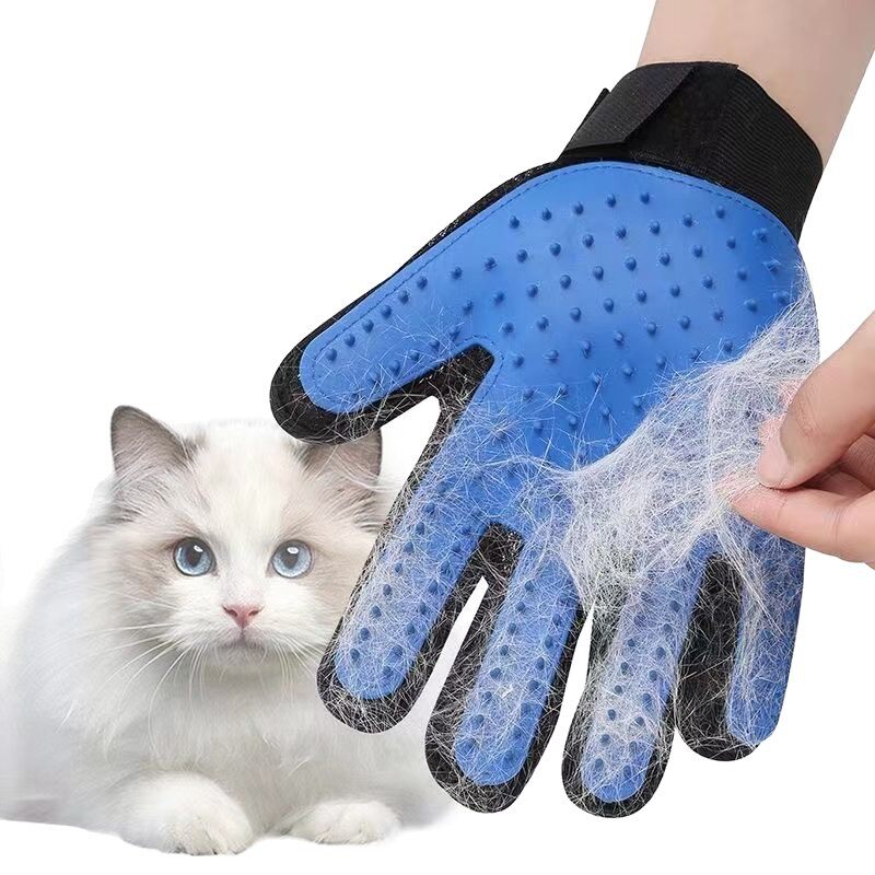 撸猫手套宠物猫咪用品梳子猫梳毛
