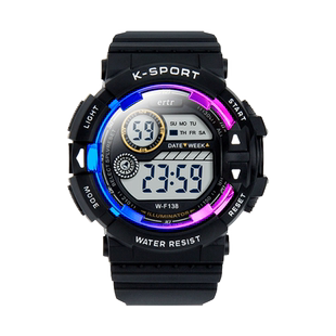 2025新款儿童手表男款初中学生高中只看时间男童运动多功能电子表