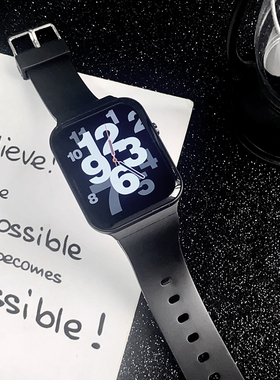 电子手表男款学生初高中生儿童男生青少年运动防水震动闹钟手环女