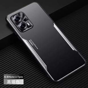 金属散热 n0te11tpr0小米红米Note11TPro手机壳新款nete11tpor硬套noto11TP 5G镜头全包Redmi磨砂nota适用pao