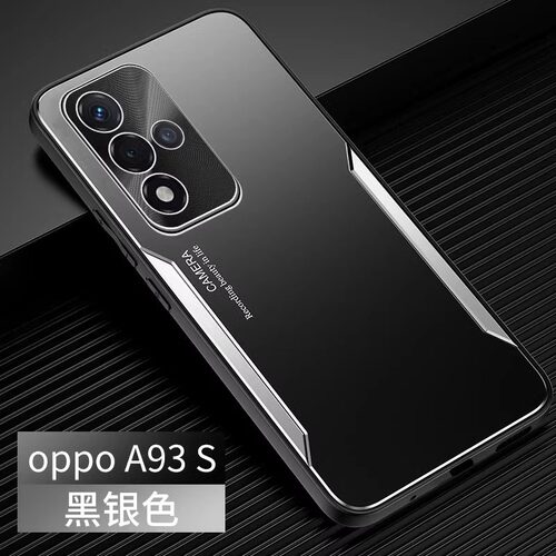 金属磨砂oppo新款散热a93s手机壳