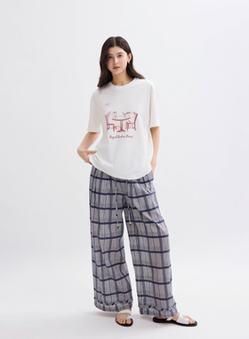 “共饮一刻”印花T恤 200g长绒棉 Beyond Borders, Cheers!男女款