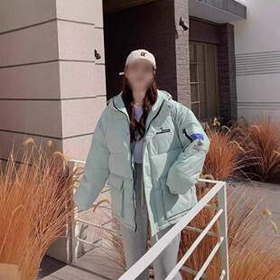 新款冬季学院风面包棉服女短款韩版宽松棉袄连帽学生棉衣
