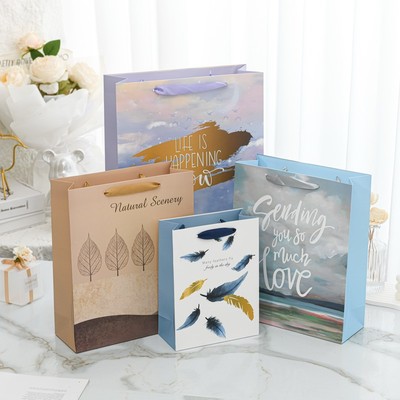 礼物袋创意礼品袋高级感大号礼品包装袋子生日手提袋纸袋伴手礼袋