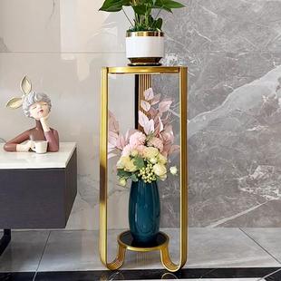 欧式客厅花架轻奢室内盆景架花盆架花架子落地式多层置物架陈设架