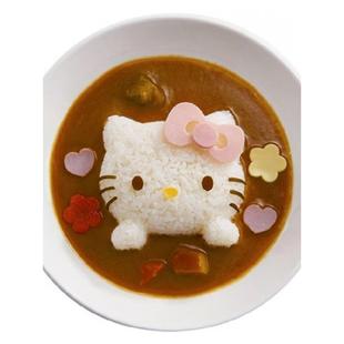 新款可爱DIY饭团模具套装做宝宝餐咖喱饭盖浇饭卡通米饭便当工具