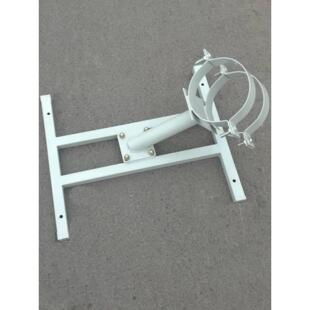 定制太阳能电池板光伏组件抱杆式路灯立杆安装固定抱箍支架