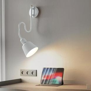新款可多角度活动壁灯卧室简约书房墙壁阅读灯轻奢摇臂主卧床头灯
