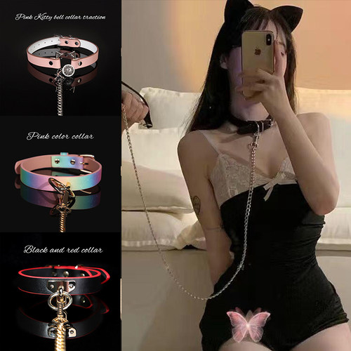 sp小圈实践工具项圈颈带脖子颈环饰品m小狗男女choker牵引绳链子