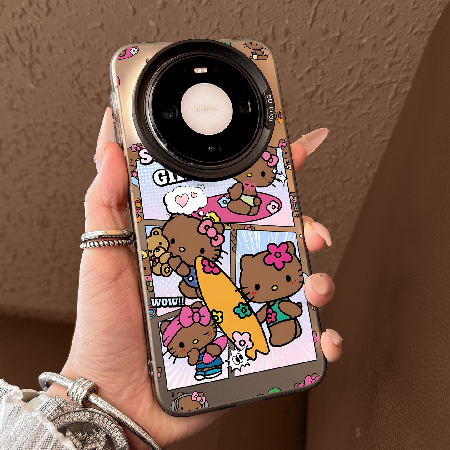 适用华为mate80手机壳新款mate80promax可爱kt猫