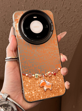 适用华为mate80手机壳新款mate80promax全包防摔磨砂mate60pro新年百福小马mate70高级感mt50小众m40创意女款