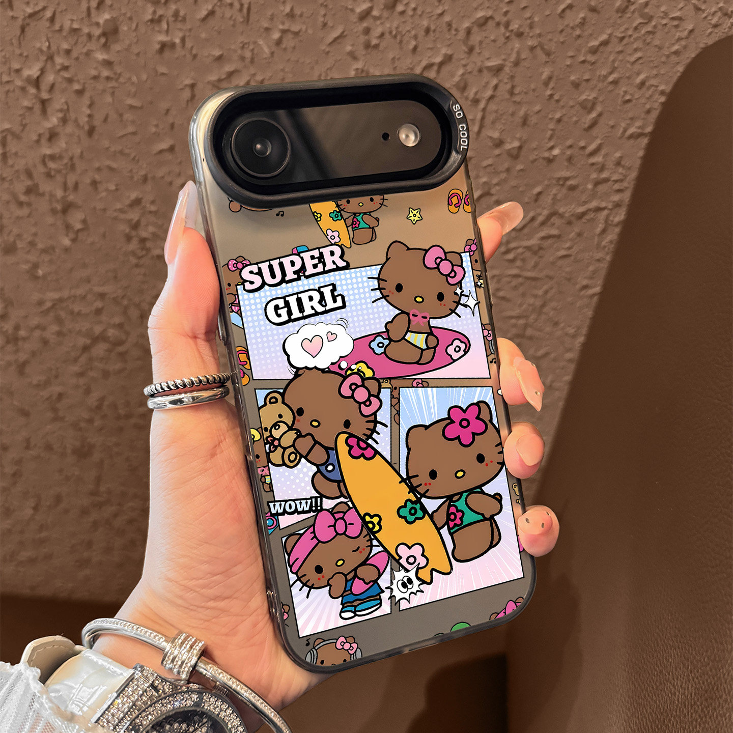 适用苹果17air手机壳新款kitty猫iphone17promax可爱17pro高级感16全包15防摔14磨砂13小众12超薄11女款超火