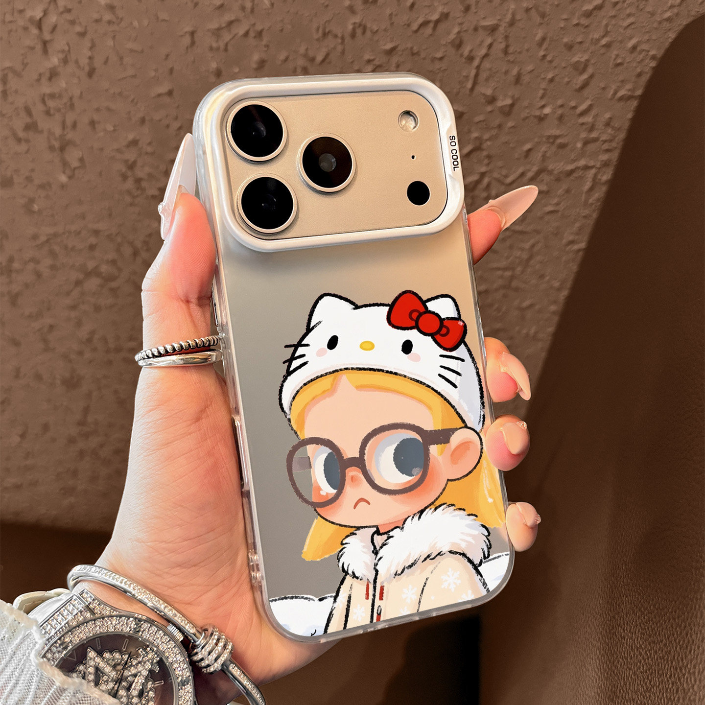 适用于苹果17promax手机壳新款iPhone17pro全包防摔嘎子姐个性16promax可爱创意外壳ip时尚15渐变14磨砂pro女