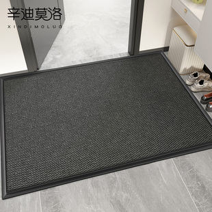 入户门地垫高级感进门脚垫玄关耐脏除尘门垫别墅大门口进户门地毯