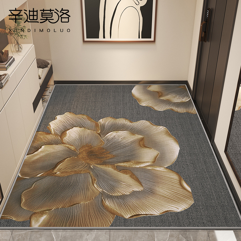 2024新款地垫入户门垫家用玄关进门大门口耐脏脚垫进户可裁剪地毯