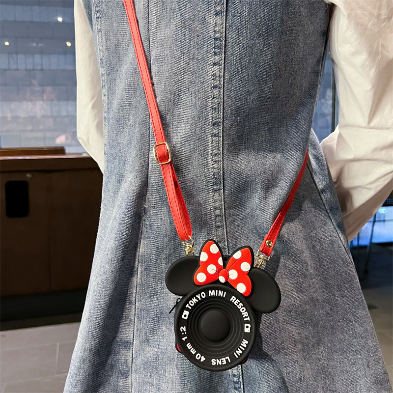 悦皇零钱包适用于vivoX Flip手机壳斜挎背带挂绳vivo小折叠屏翻盖全包保护套xflip卡通相机蝴蝶结XFlip钥匙包