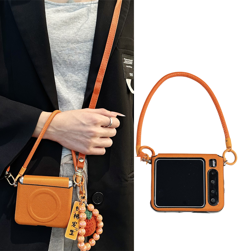 purax磁吸无线充电折叠手机壳