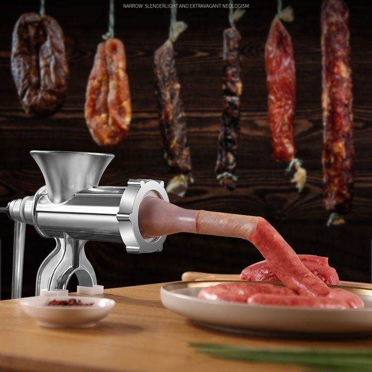 新疆包邮绞肉机手动灌肠机绞馅机碎菜机家用灌肠神器多功能灌肠机