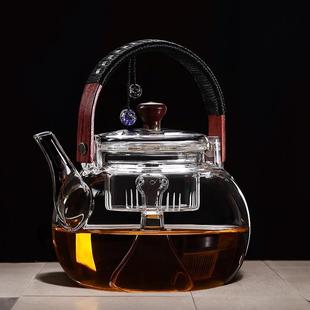 防爆高硼硅玻璃煮茶壶具电陶炉泡煮茶器家用套装 2023新款 烧水加厚