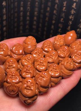 榄新款橄榄核手串现货老核文玩手串链手苏工雕长串橄核125油手串
