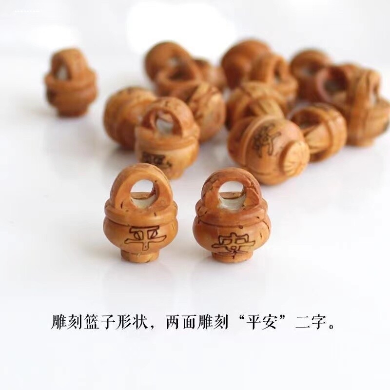 桃木手链编红绳婴儿桃木图片
