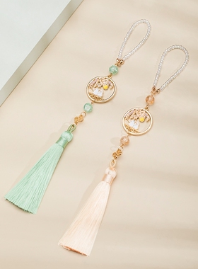 儿童新款手工旗袍挂饰兔