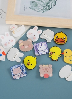 潮卡通亚克力背包熊徽章