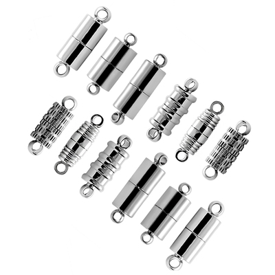 白K色合金磁铁扣项链扣