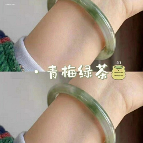 小叮当手镯子复古细条玉镯少女年轻款轻奢仿和田玉青海料优雅古风
