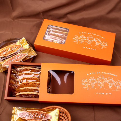 糯米船焦糖奶枣凤梨酥包装盒