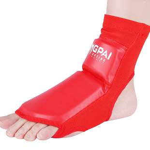 护脚面散打护脚背儿童搏击泰拳护踝拳击训练装备护脚套护具男女