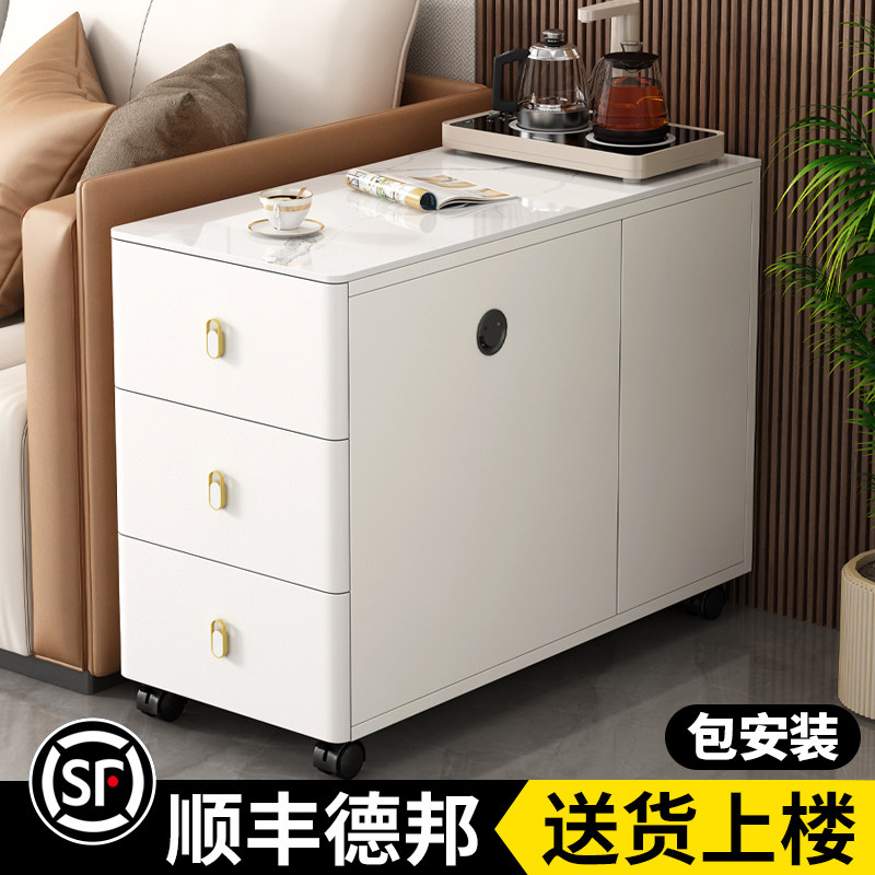 沙发边柜可移动边几客厅2025新款沙发傍边的边柜多功能角几小桌子