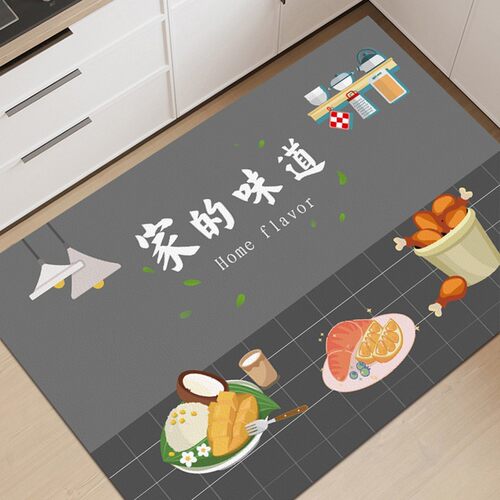 厨房防油防滑防水免洗PVC地垫