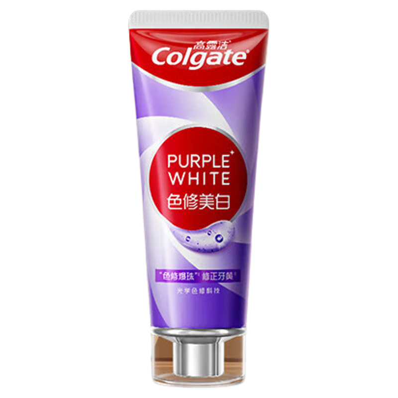 【全球购严选】高露洁色修美白去黄牙膏男士去烟渍去牙渍清新口气