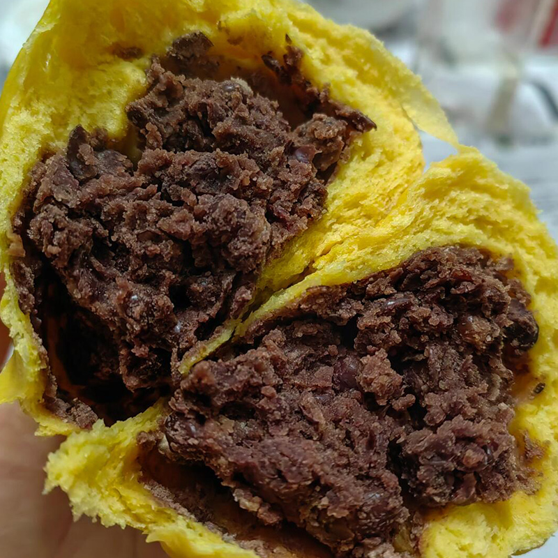 顺丰冷链南瓜和面纸皮南瓜红豆包