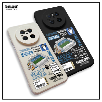 切尔西手机壳mate70/60/50/40英超16promax欧冠RENO14硅胶软壳足球magic7全包边荣耀300斯坦福桥球场K80米15